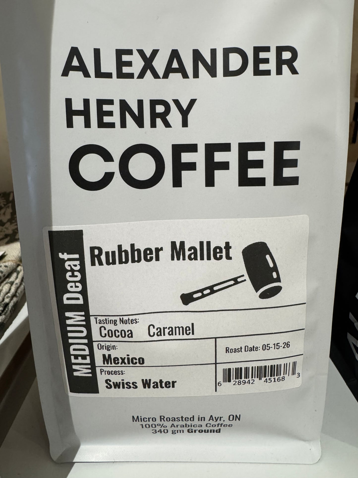 Alexander Henry Coffee-Rubber Mallet (Decaf)