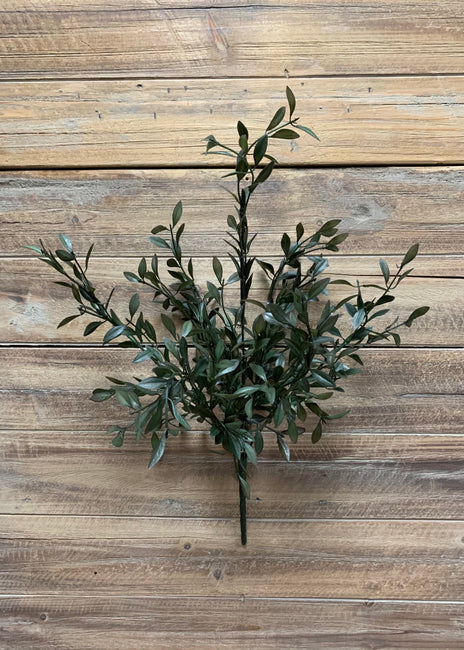 Green willow bush 18”