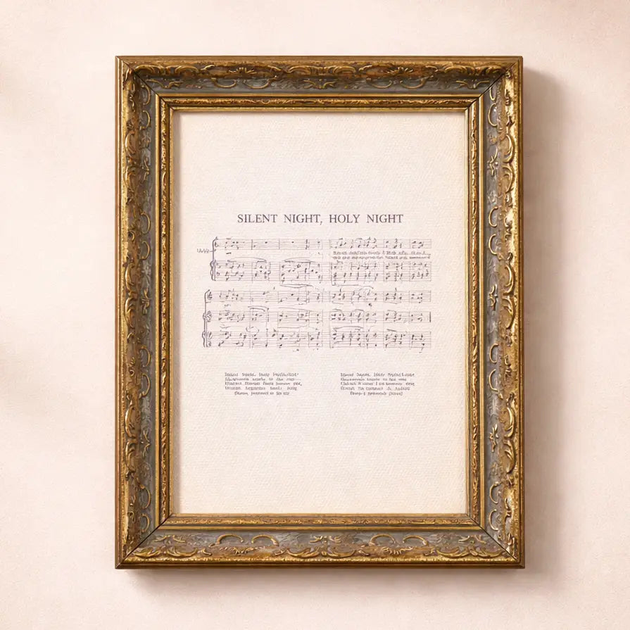 Silent Night Wall Art-5x7