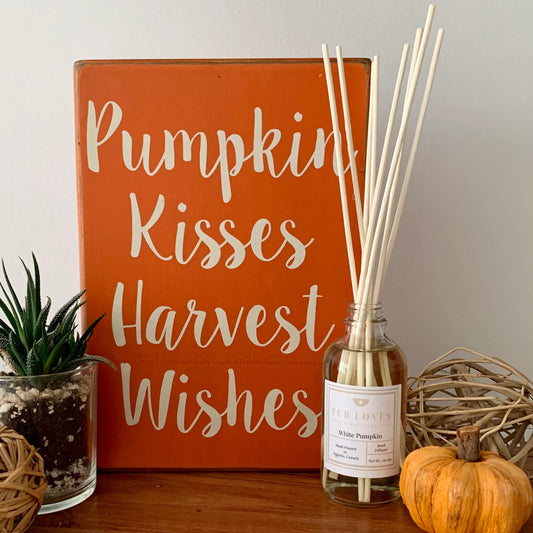 Reed Diffuser- White Pumpkin