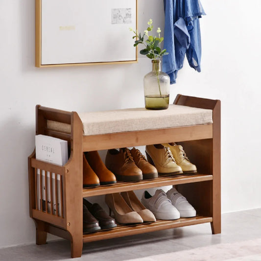 6 Pair shoe Storage bench