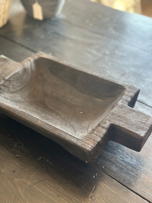 Wood Dough Bowl