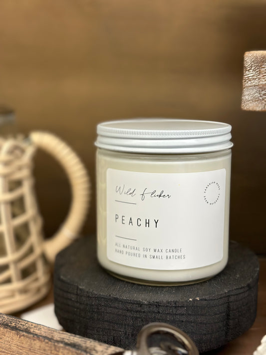 Wild Flicker Candle-Peachy