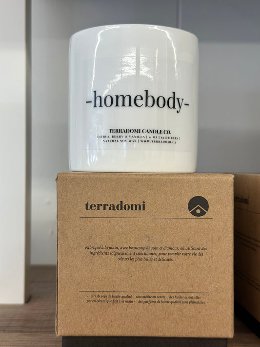 Terradomi Candle— Homebody