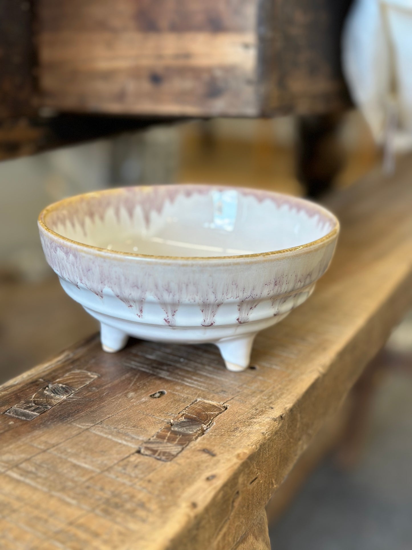 Decorative ceramic bowl