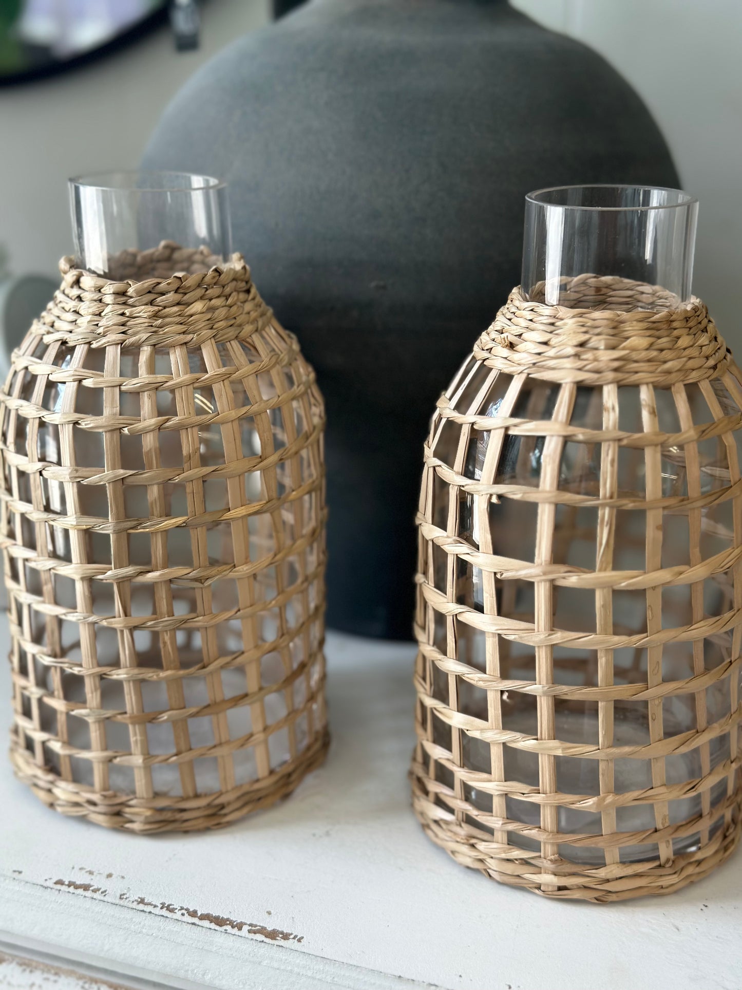 Jute vase