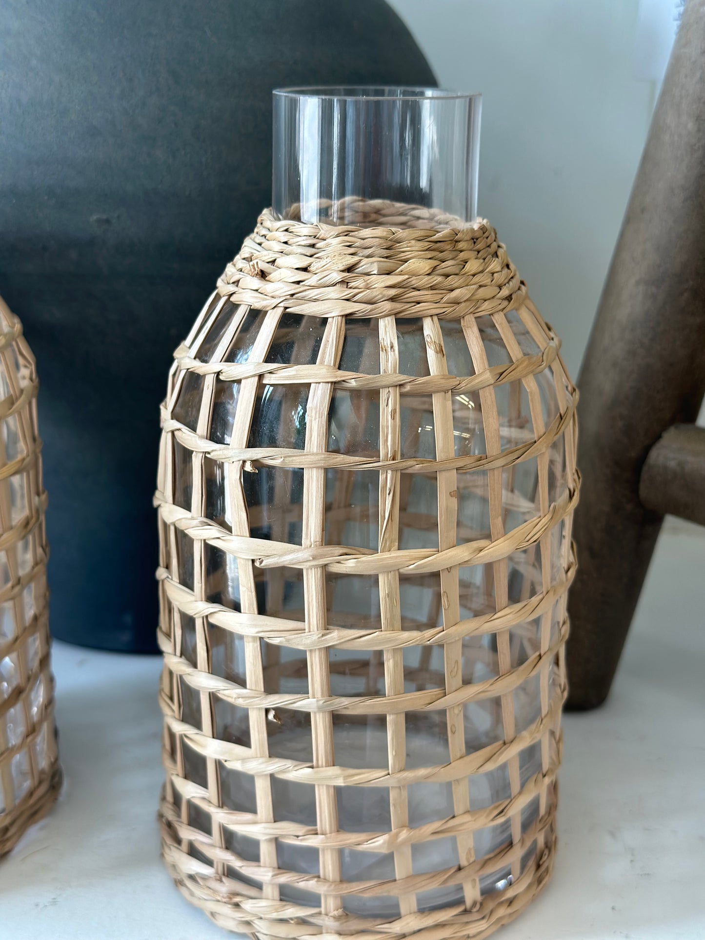 Jute vase