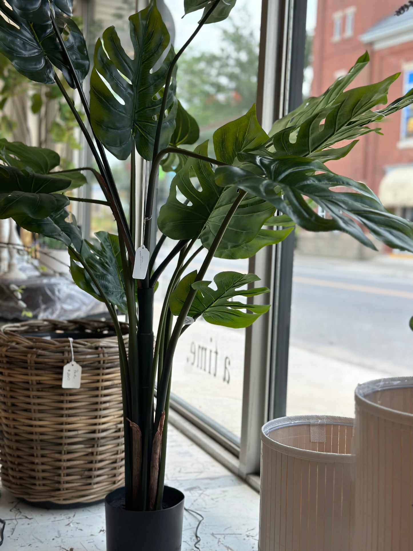 Monstera Faux Plant 4’