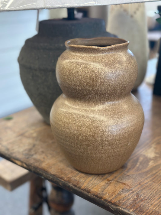 Brown vase