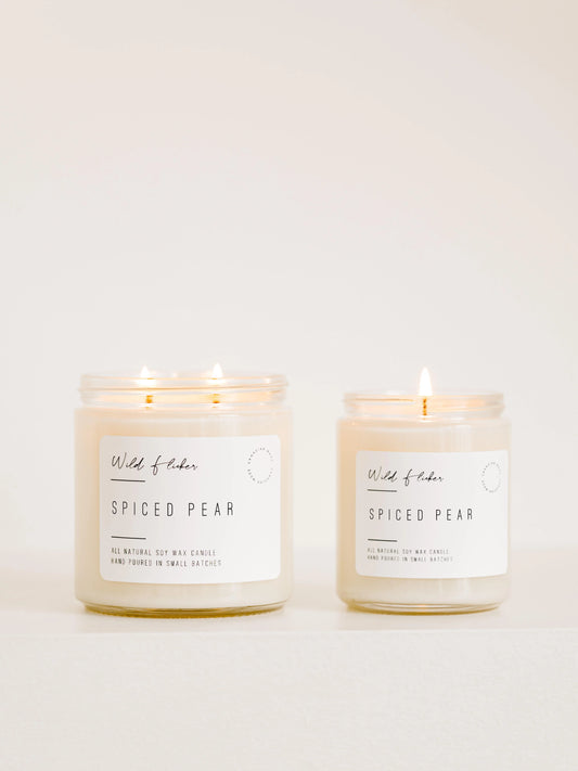 Wild Flicker- Spiced Pear (Double Wick)