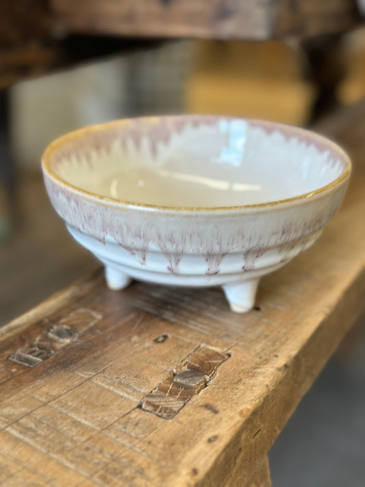 Decorative ceramic bowl