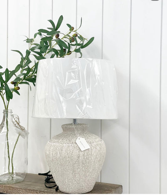 Concrete base lamp