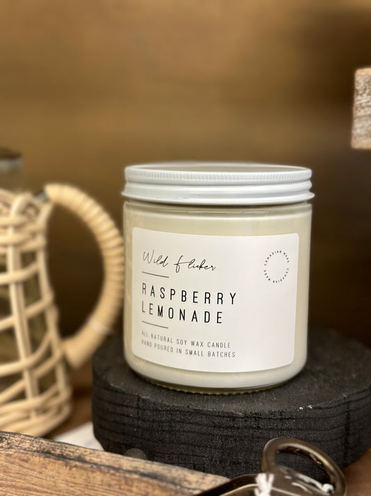 Wild Flicker Candle-Raspberry Lemonade