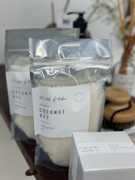 Coconut Bay Scented Bath Salt 450G