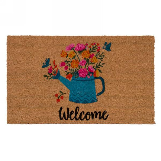 Welcome Floral Doormat